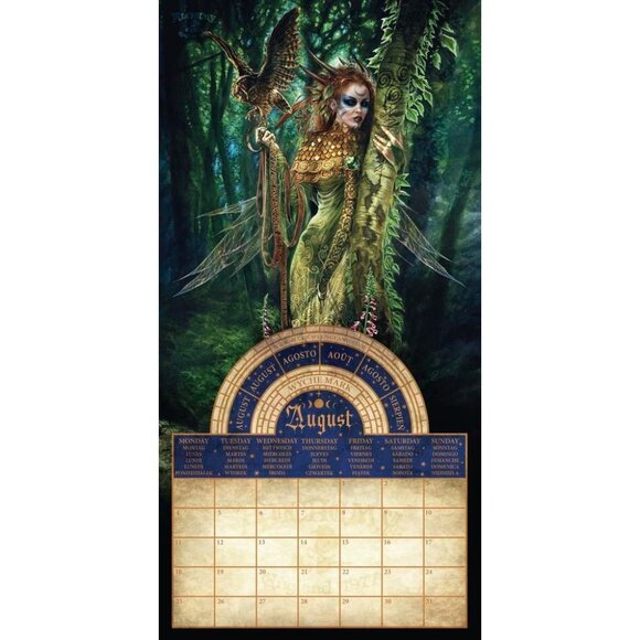 Alchemy 1977 Gothic 2025 Calendar - Picture 2 of 4